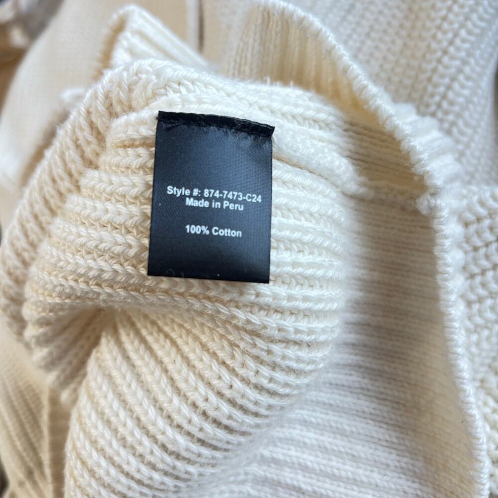 Jenni Kayne Hayes Cardigan Sweater Ivory Size Small - Picture 5 of 6